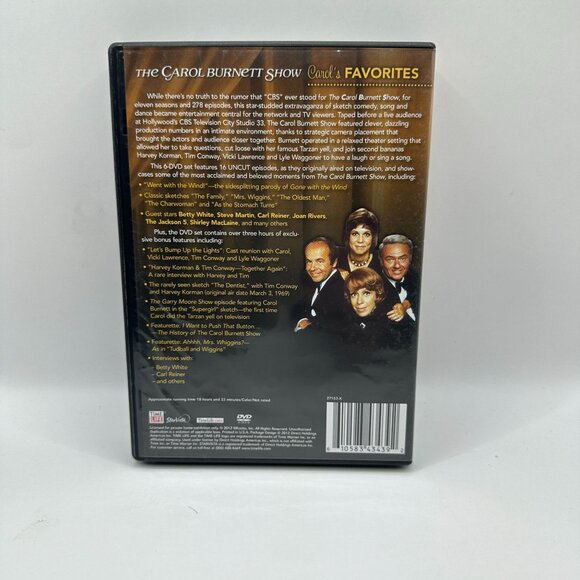 The Carol Burnett Show Carols Favorites Collectors Edition Time Life DVD 6 Disc - Picture 3 of 7